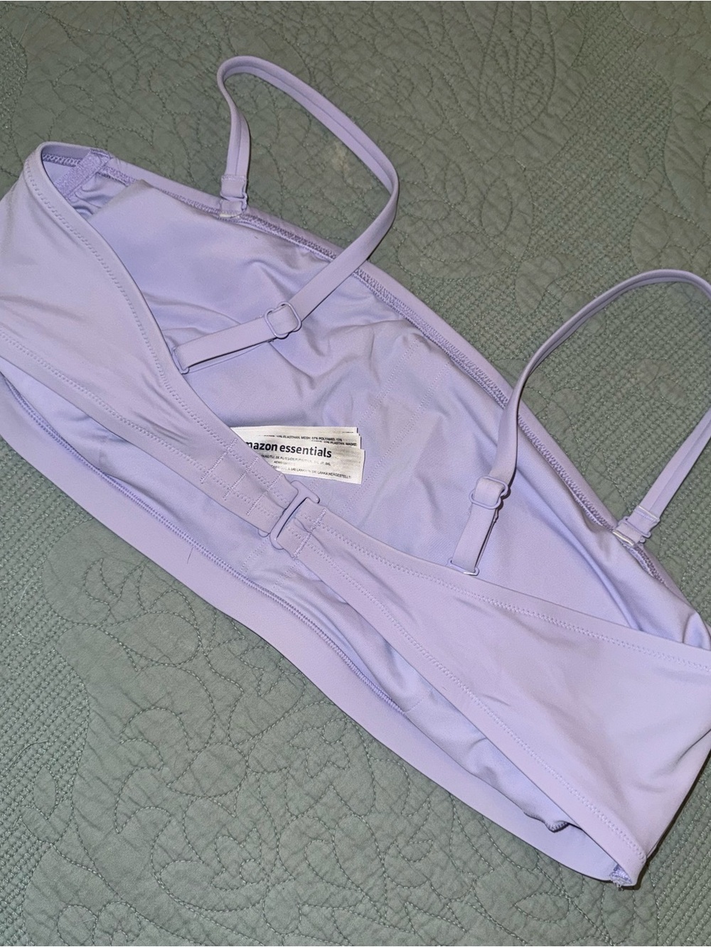 Amazon Essentials Lot of 3 Bandeau Bikini Tops - Picture 7 of 10